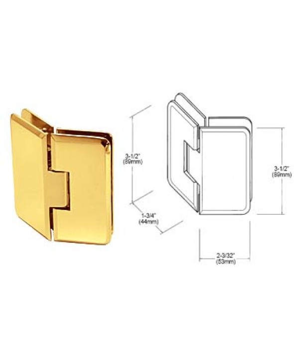 Petite Series 135° Glass-to-Glass Hinges