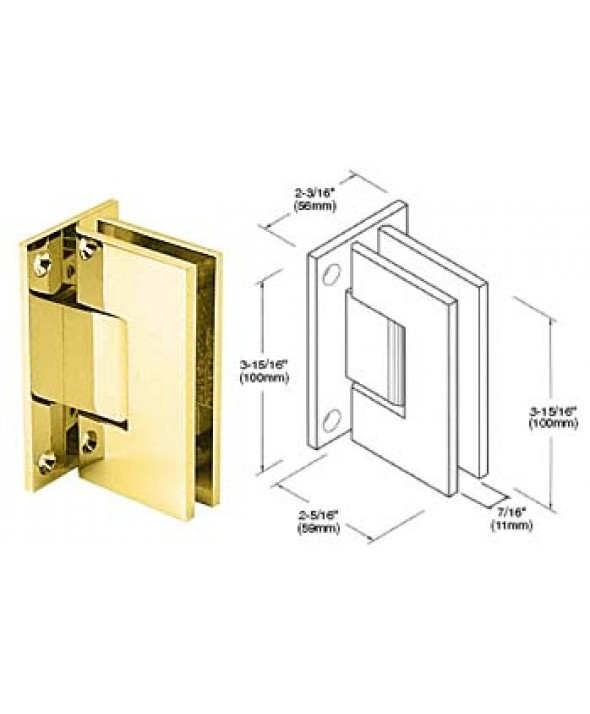 Vienna Series Full Back Wall Mount Hinges