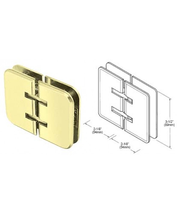 Estate Series 180° Glass-to-Glass Hinges