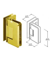 Pinnacle Series 90° Glass-To-Glass Hinges