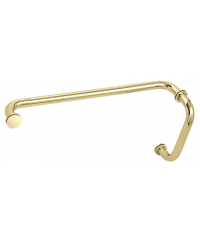 BM 8 inch Pull Handle 18 inch Towel Bar Combination w/ Washers